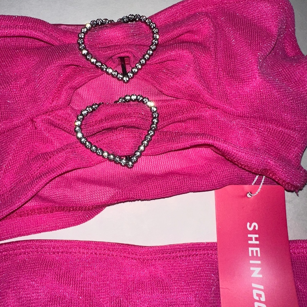 Pink Two Piece Set - Picture 2 of 4